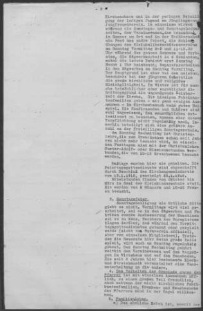 Höfen/Enz mit Rotenbach: Pfarrbericht 1930