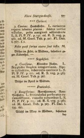 377-380, Coriacei. 3. Caninus. ...