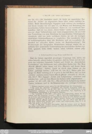 1. Gebetsauffassung (Sinn und Zweck)