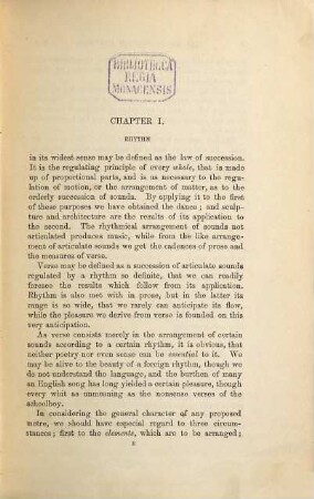 A history of English Rhythms by Edwin Guest