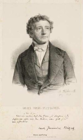 Bildnis von Carl Immanuel Nitzsch (1787-1868)