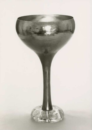 Messkelch aus Silber mit Bergkristallfuß von Elisabeth Treskow