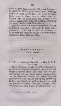 Miscellaneen.