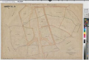 Heessen (Hamm), Zusammenlegung Heessen, Urkarte II Flur 19