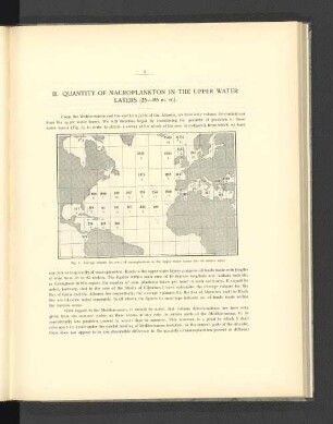 II. Quantity of Macroplankton in the upper water layers (25-65 m. w.).