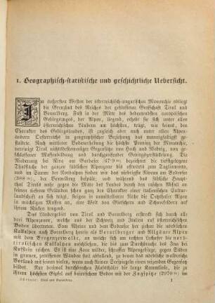 Die gefürstete Graf Tirol und Vorarlberg : Geschildert von Dr. J. W. Jüttner. Mit zahlreichen Abbildung und 1 Titelbilde in Farbendruck