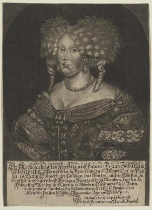 Bildnis der Johanna Elisabeth zu Brandenburg