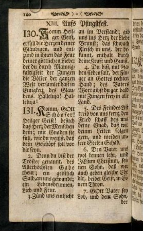 160-175, XIII. Aufs Pfingstfest