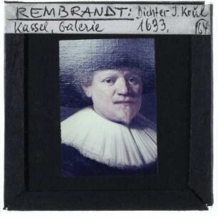 Rembrandt, Portrait des Jan Harmensz. Krul