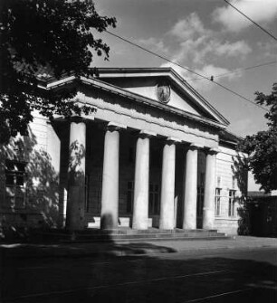 Bremen. Nördliches Ostertorwachhaus (1825/1828; F. M. Stamm). Portikus