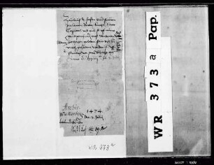 Schriften betr. die am 3. und 4. Juli 1474 zu Urach abgehaltene Hochzeitsfeier. Verzeichnis der geladenen Gäste.