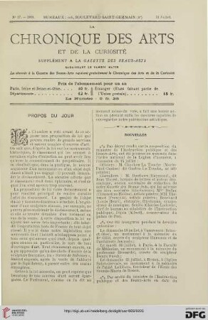 Nr. 27 (31 Juillet)