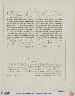 Herr Dietmar von Aist