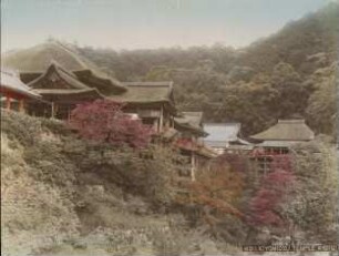 Außenansicht des Kiyomizu-dera