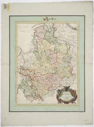 Karte von dem Niederrheinisch-Westfälischen Reichskreis, 1:850 000, Kupferstich, 1659