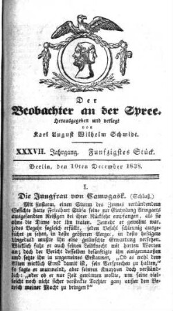 50. Stueck, 10. Dezember 1838