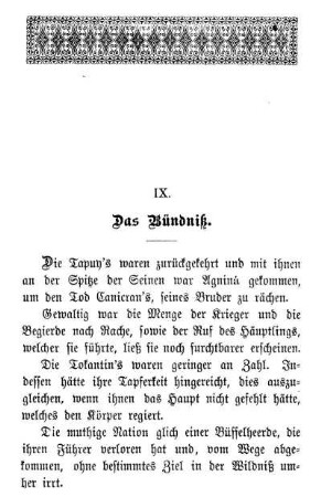 IX. Das Bündniß