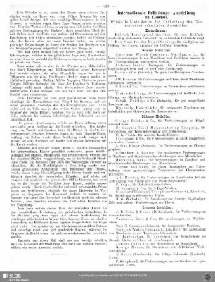Internationale Erfindungs-Ausstellung zu London