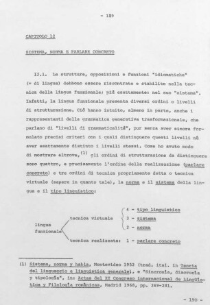 189-199, Capitolo 12 – Sistema, norma e parlare concreto