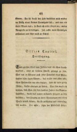 Eilftes Capitel.