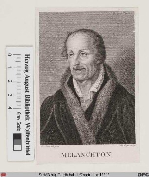 Bildnis Philipp Melanchthon (eig. Schwarzerdt)