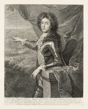 Bildnis Louis-Auguste Prinz von Dombes, Herzog von Maine