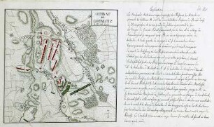 WHK 24 Deutscher Siebenjähriger Krieg 1756-1763: Plan der Schlacht bei Görlitz (Moys), 7. September 1757