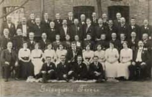 Gruppenbild des Gesangvereins Tuczno