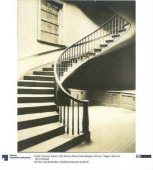 Salem, 202, Essex Street, Derby-Roger's House, Treppe