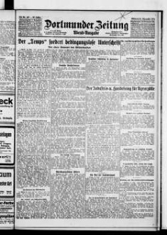 Dortmunder Zeitung. 1874-1939