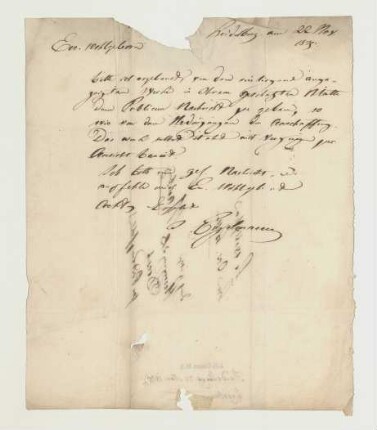 Brief von Joseph Engelmann an Joseph Heller