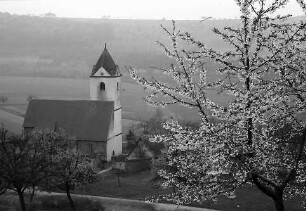 Neudenau: St. Gangolf-Kapelle von oben