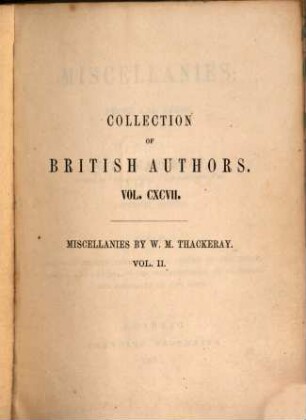 Miscellanies : prose and verse, 2