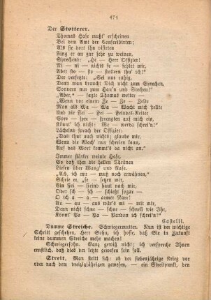 Die Stotterer.