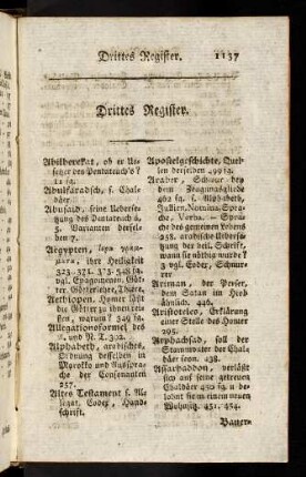 1137, Drittes Register.