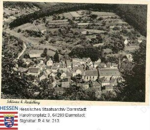Schönau, Panorama (Luftaufnahme)