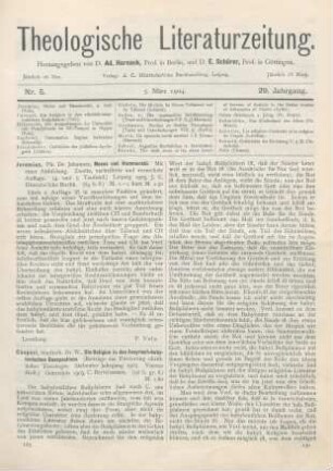 129-131 [Rezension] Caspari, W., Die Religion in den Assyrisch-Babylonischen Busspsalmen