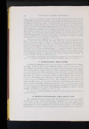 2. Geschlechtsorgane, Organa genitalia.