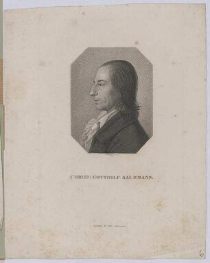 Bildnis des Christian Gotthilf Salzmann