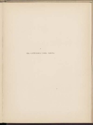 V. The Castelbarco Tomb; Verona [Abbildung]