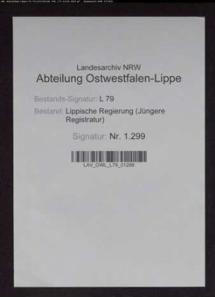 Erhebung der Grundsteuer von herrschaftlichen Forsten