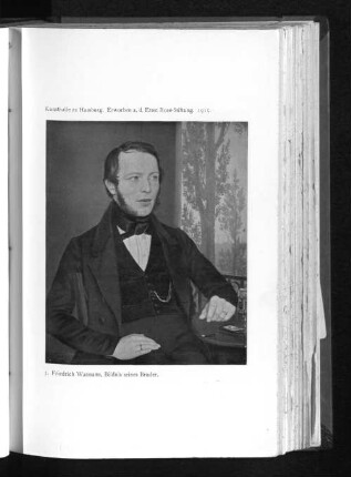 3. Friedrich Wasmann, Bildnis seines Bruder.