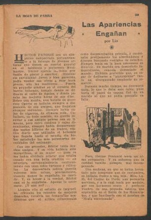 Las apariencias engañan