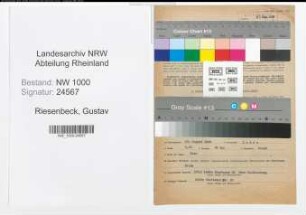 Entnazifizierung Gustav Riesenbeck, geb. 23.08.1898 (Landwirt)
