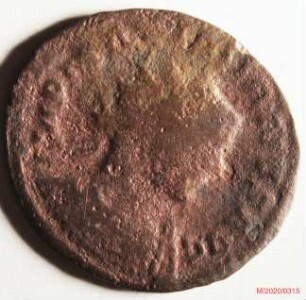 Römische Münze, Nominal Antoninian, Prägeherr Maximianus Herculius, Prägeort Lyon, Original
