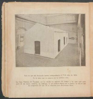La Casa Histórica de Tucumán [...] - [Fotografía]