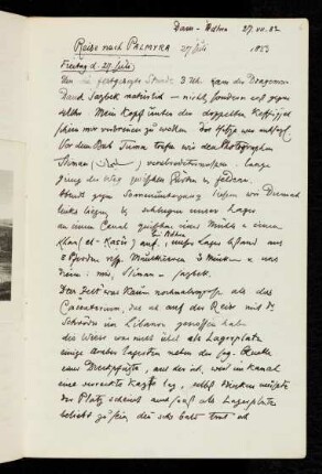 6r-7v 27.VII.-28.VII.1883 Damascus - Adhra - Atne