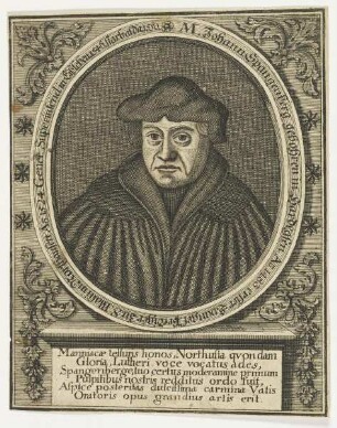 Bildnis des Johann Spangenberg