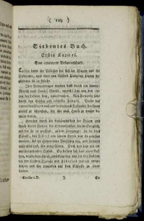 Erstes Kapitel. Eine erneuerte Bekanntschaft.