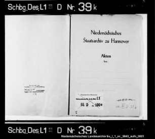 Pfändung des gräflichen Vogtes zu Hökersau gegen den mindenschen Untertan Hinrick Kannen zu Frille
